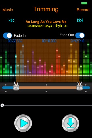 Music Cutter - Audio Trimmer, Voice Recorder & Ringtones Maker Unlimited screenshot 4