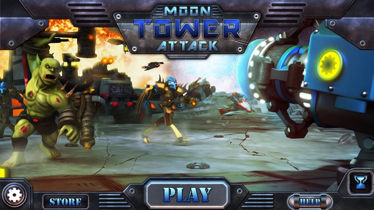 Moon Tower Attack– TD War Game screenshot-0