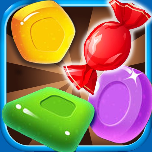 Candy Cookie Pop Jam-Fun soda match 3 crush game Icon