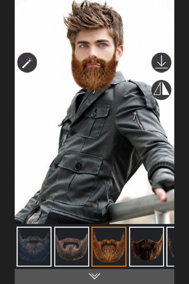 Beard Photo editor - Live Camera screenshot 3