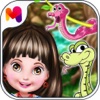 Play with Maria Snakes Ladder - chutes and ladders