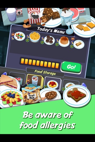 Wizdy Diner: Food allergy game screenshot 3