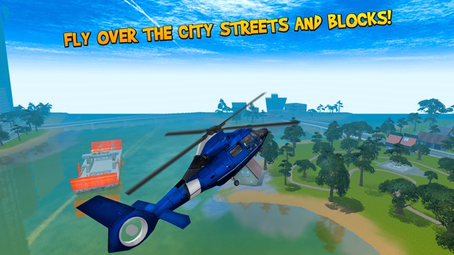 City Helicopter Flight Simulator 3D Full(圖2)-速報App