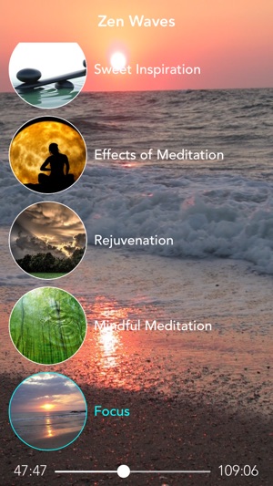 Zen Waves Free - Ambient Music to Reduce Stress, Guided Medi(圖3)-速報App