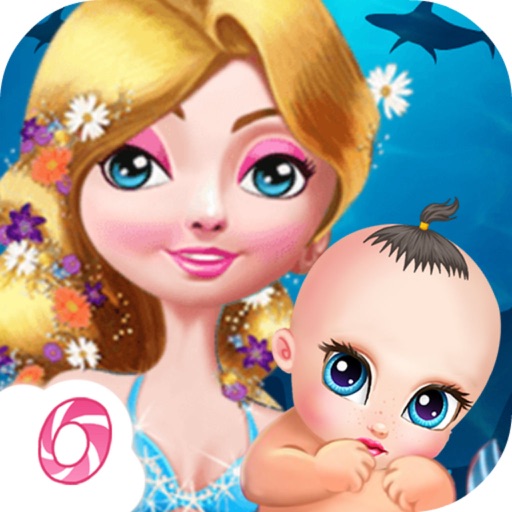 Mermaid Lori's Sweet Baby - Beauty Warm Home/Angel Dream Salon iOS App