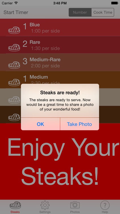 Steak Timer - Relax and cook perfect steaks! screenshot-4