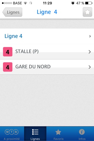 STIB mobile screenshot 3