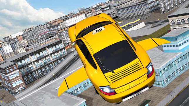 Flying Taxi Driver 3d Simulator(圖3)-速報App