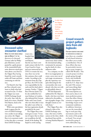 Ocean Navigator Magazine screenshot 3