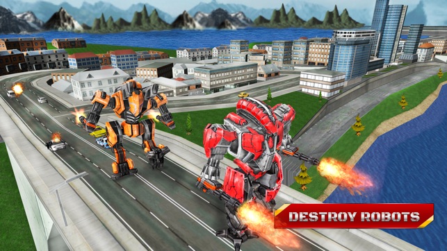 Jetfighter vs Alien Robots War(圖2)-速報App