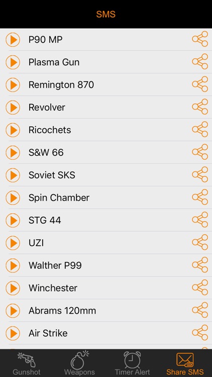 Gunshot Soundboard Pro - 100+ Gun Sounds & Weapon Sound Effects Button screenshot-3