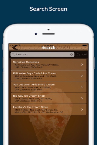 Ice Cream Finder screenshot 2