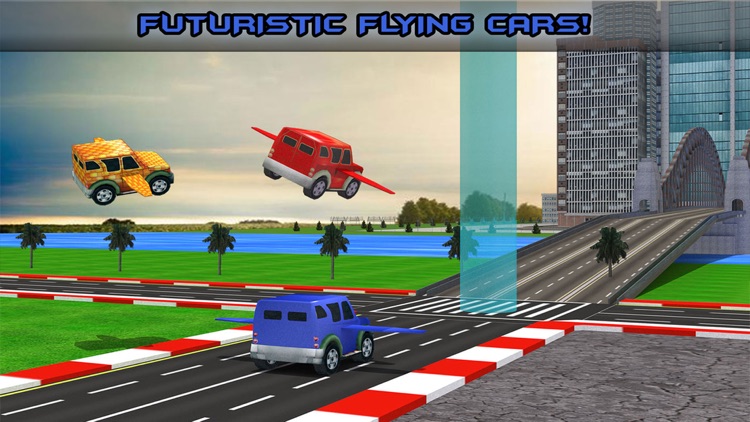 Futuristic Kids Flying Cars - Real Baby Jet Racing Simulator