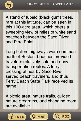 Maine State Parks & National Parks Guide screenshot 4
