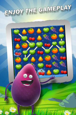 Crazy Fruit Link Ace match 3 fruit sugar mania and fruit blast bomb - Puzzle Game Free screenshot 2