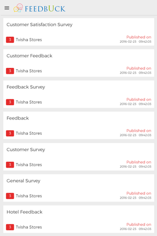 Feedbuck Reports screenshot 4