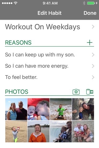 My Reasons - Habit Builder screenshot 3