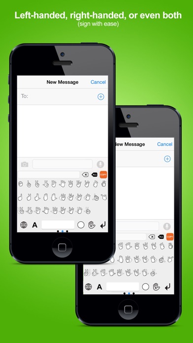 Signily Keyboard Sign Language Emoji And S Iphone App 