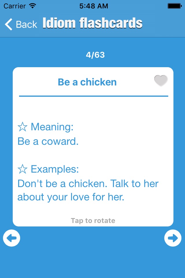 Advanced Idioms Dictionary screenshot 4