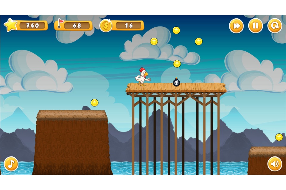 Chicken Run - Running Game screenshot 2