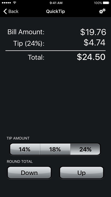QuickTip™ Tip Calculator