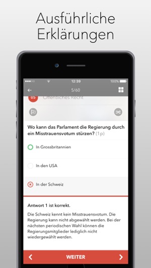 StudentApp - die Multiple Choice Vorbereitung für die Prüfun(圖4)-速報App