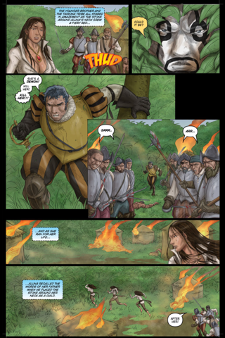 Aluna (comics) screenshot 3