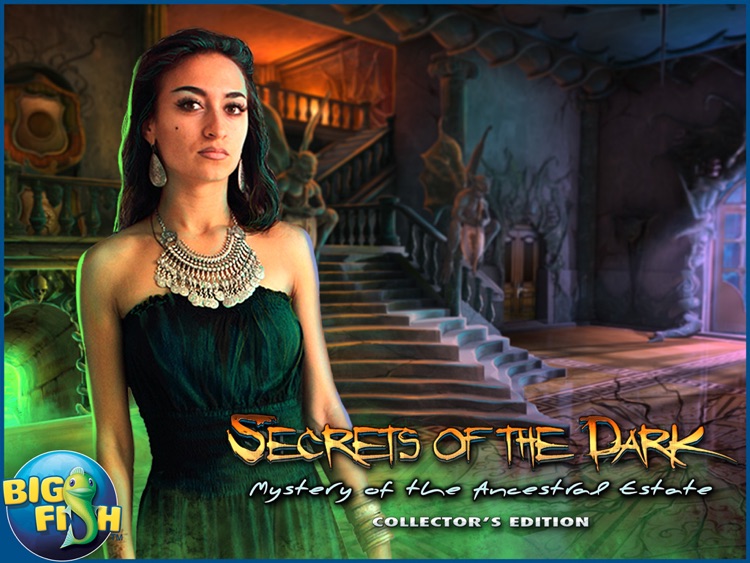 Secrets of the Dark: Mystery of the Ancestral Estate HD - A Mystery Hidden Object Game (Full) screenshot-4