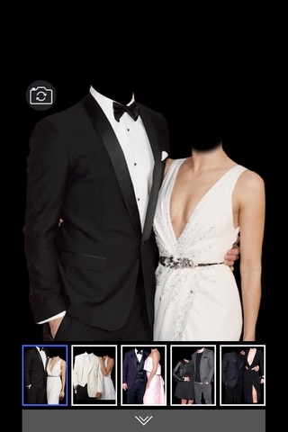 Couple Suit  -Latest and new photo montage with own photo or camera screenshot 3