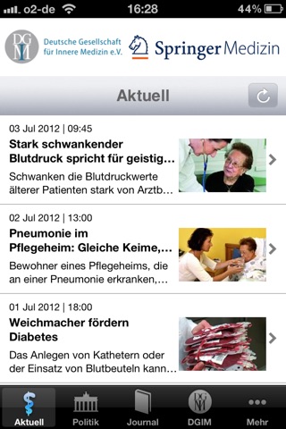 Innere Medizin News screenshot 2