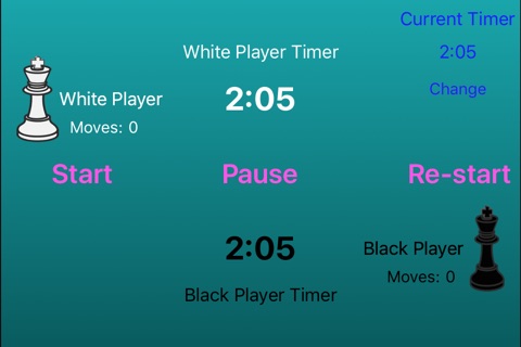 Chess Timer+ for iPhone screenshot 4