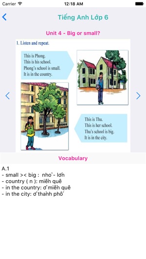 Tieng Anh Lop 6 - English 6(圖3)-速報App