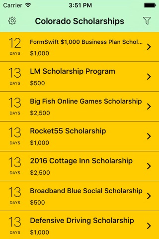 Colorado Scholarships - Updated Daily screenshot 2