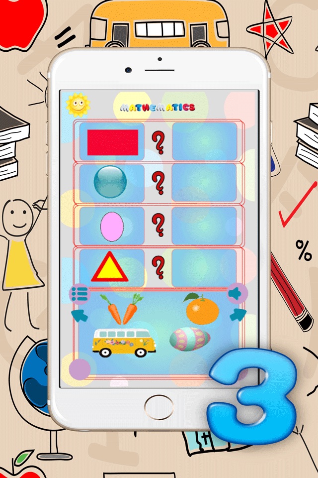 123 Mathematics : Learn numbers shapes and relation early education games for kindergarten screenshot 3