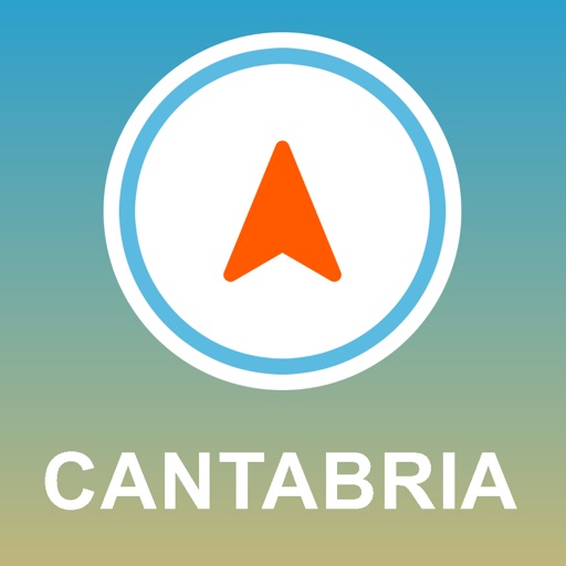 Cantabria, Spain GPS - Offline Car Navigation icon