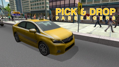 Taxi Driver Simulator – Yellow cab driving & parking simulation game 1.0 IOS -