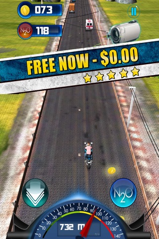 Moto Racing: Night Speed City screenshot 3