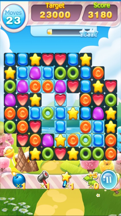 Candy Wizard Jelly Blitz-Match 3 puzzle crush game screenshot-3