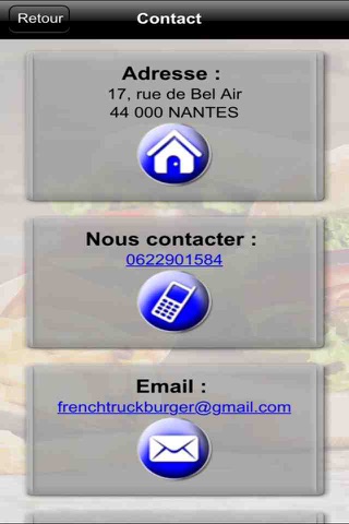 French Truck Burger screenshot 2