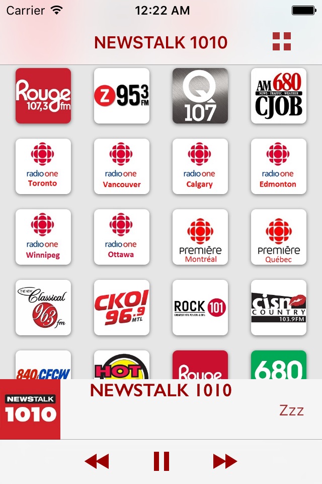 Radio Canada: Top Radios screenshot 2