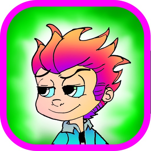 Game The Coloring Book Kids coloring Fun Johnny Test Games Edition Icon