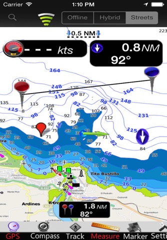 Asturias GPS Nautical Charts screenshot 3