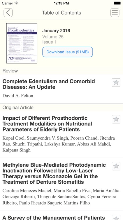 Journal of Prosthodontics screenshot-4