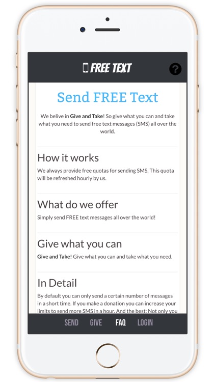 Free Text Message screenshot-2