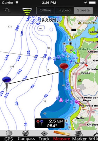 Galicia GPS Nautical Charts screenshot 3