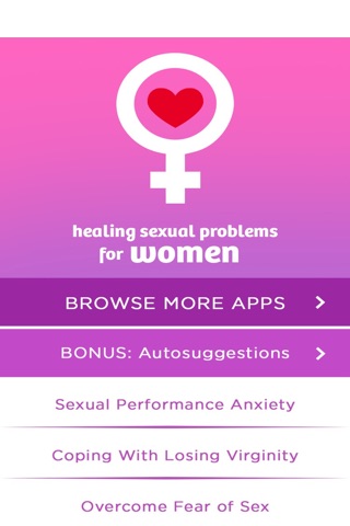 Heal Sexual Problems For Women Pro Hypnosis screenshot 2