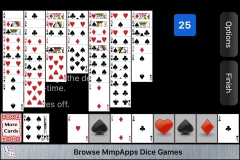 Forty-Nine Solitaire screenshot 4