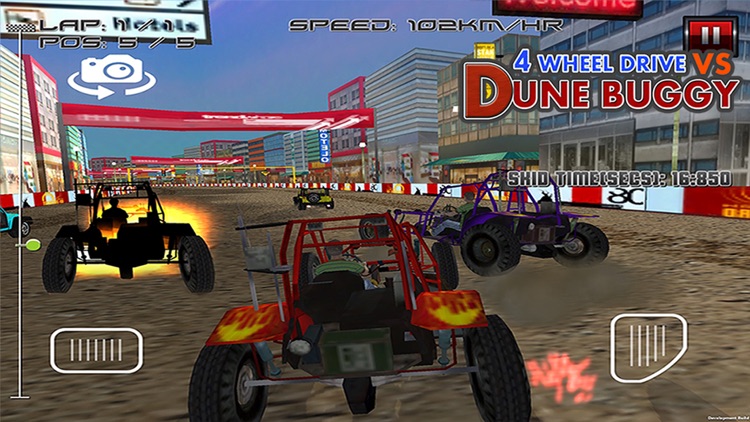 4 Wheel Drive Vs Dune Buggy - Free 3D Racing Game