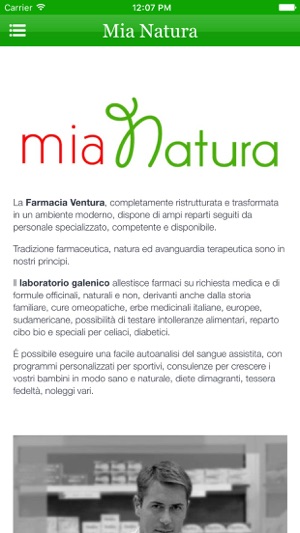 Mia Natura app