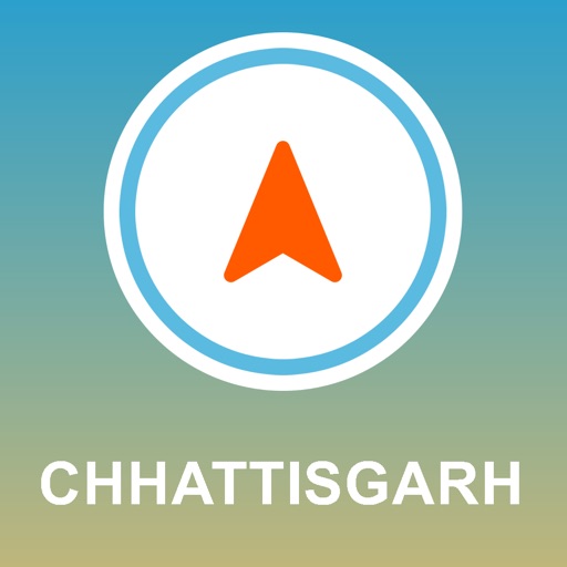 Chhattisgarh, India GPS - Offline Car Navigation (Maps updated v.5272) icon
